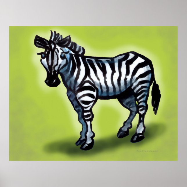 Zebra Poster (Front)