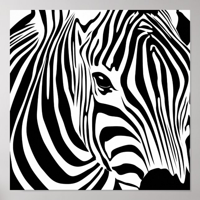 Zebra Poster (Front)