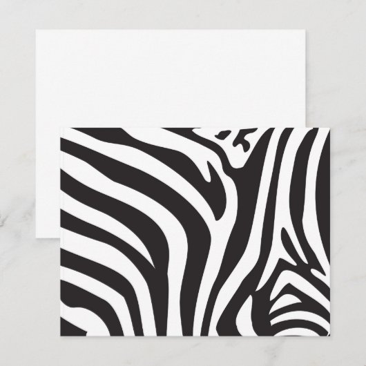Zebra Print (Front/Back)