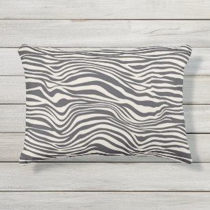 Zebra Print Accent Pillow