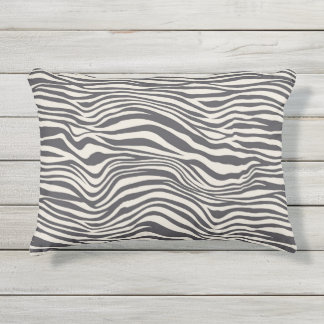 Zebra Print Accent Pillow