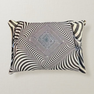 Zebra Print Accent Pillow
