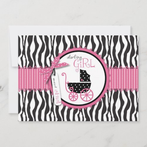 Boutique Chic Card B2 Personalized Invite