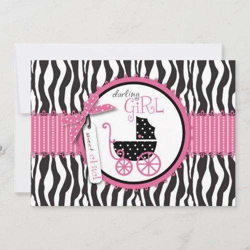 Boutique Chic Invitation Card B