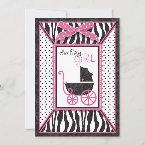 Boutique Chic Invitation Card