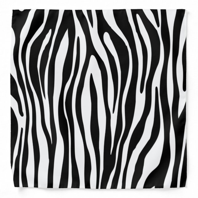 Zebra Print Bandana (Front)