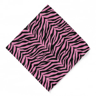Zebra Print Bandana