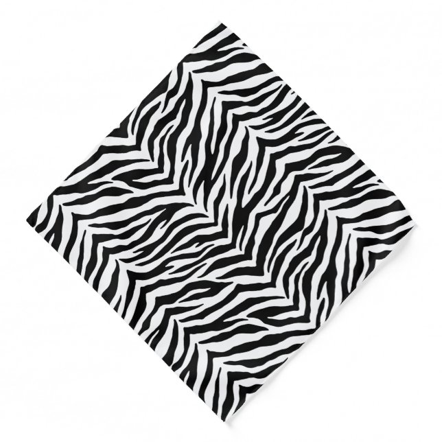 Zebra Print Bandana (Front)
