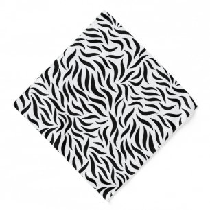 Zebra Print Bandana