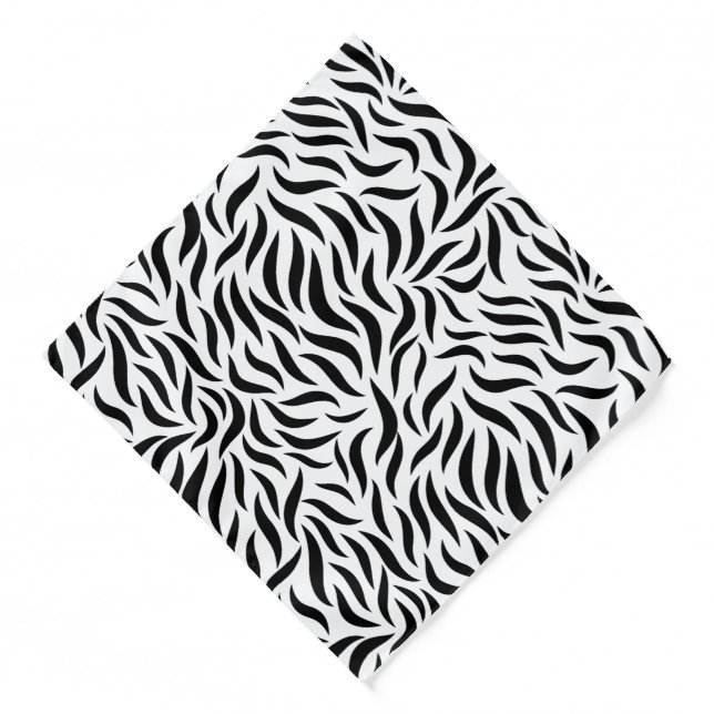 Zebra Print Bandana (Front)