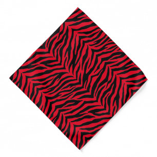 Zebra Print Bandana