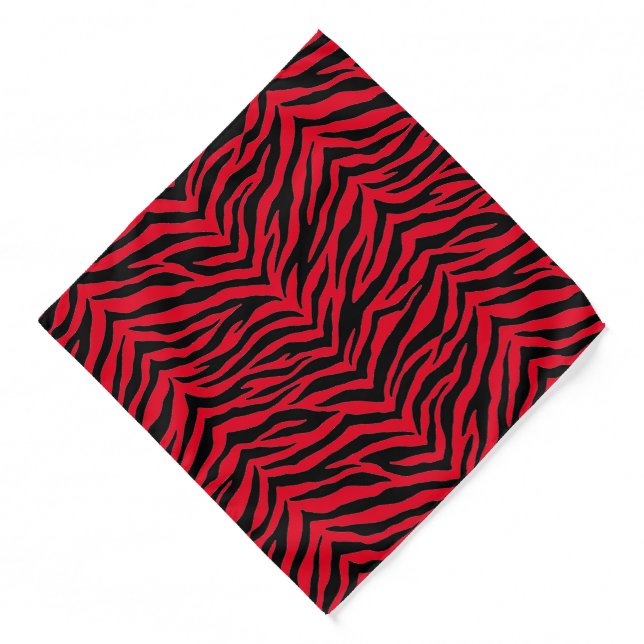 Zebra Print Bandana (Front)