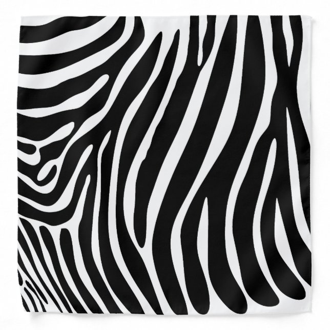 Zebra Print Bandana (Front)
