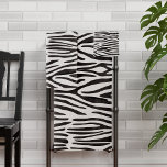 Zebra Print Bathroom Towel Set at Zazzle