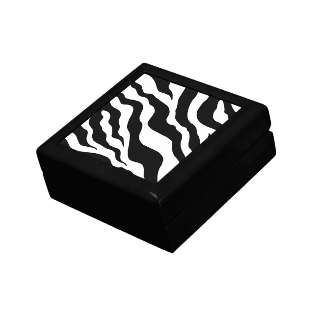 Zebra  Print  Box (Side)