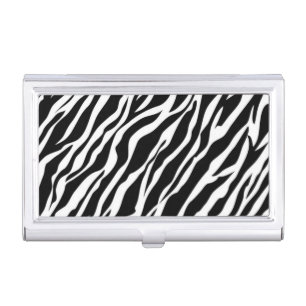 Zebra Print Business Card Holder