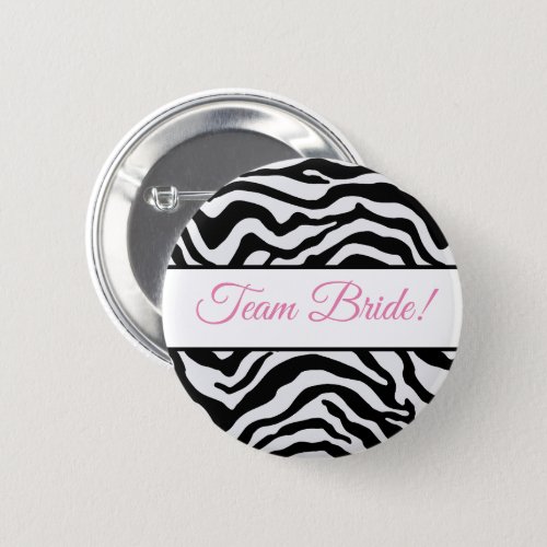 Zebra print button
