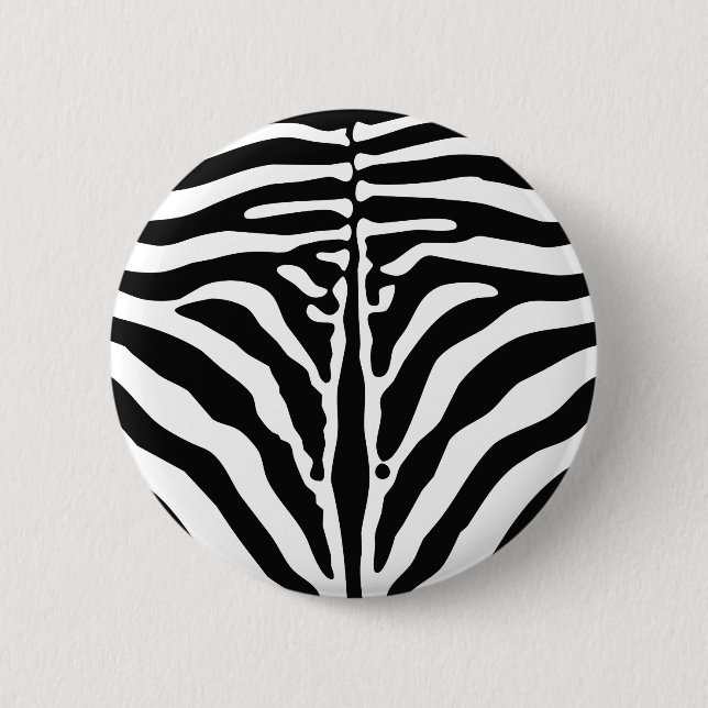 Zebra print button (Front)