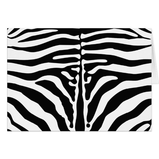 Zebra print cards (Front Horizontal)