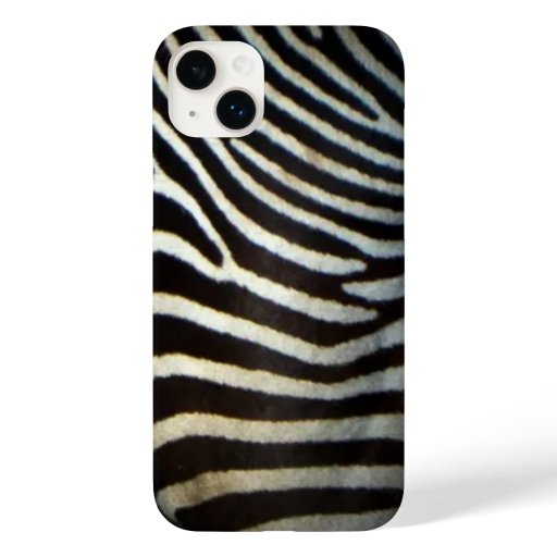 Zebra print  Case-Mate iPhone 14 plus case