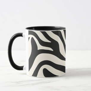 Zebra Print Ceramic Mug