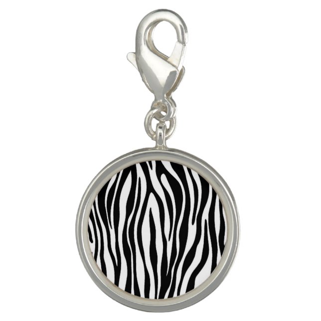 Zebra Print Charm (Front)