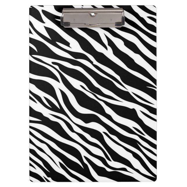 Zebra Print Clipboard (Front)