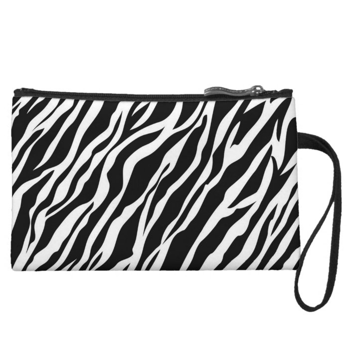 zebra print clutch bag