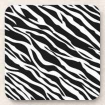 Zebra Print Coasters