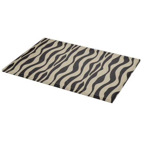 Zebra Print Cutting Board