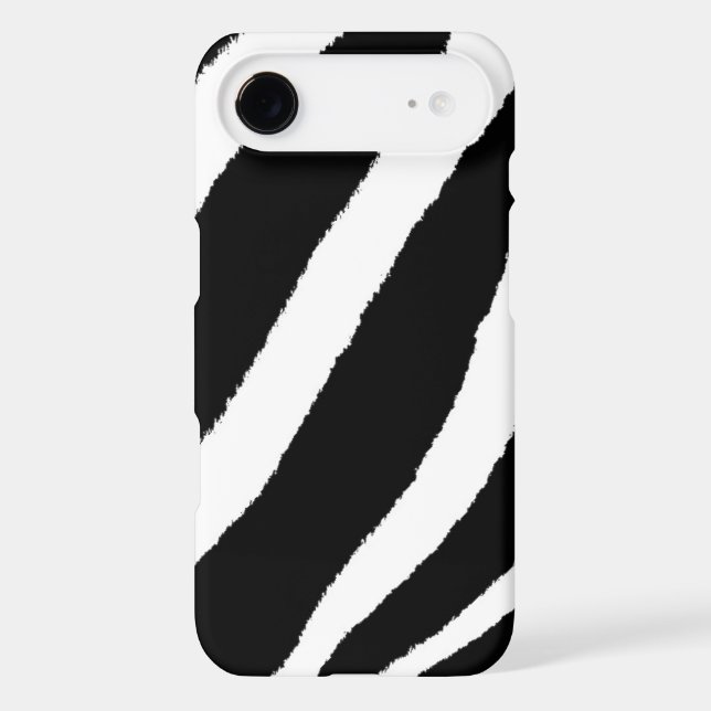 Zebra Print Design Case-Mate iPhone Case (Back)