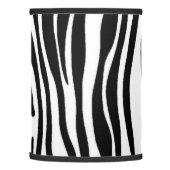 Zebra Print Design Lamp Shade (Left)