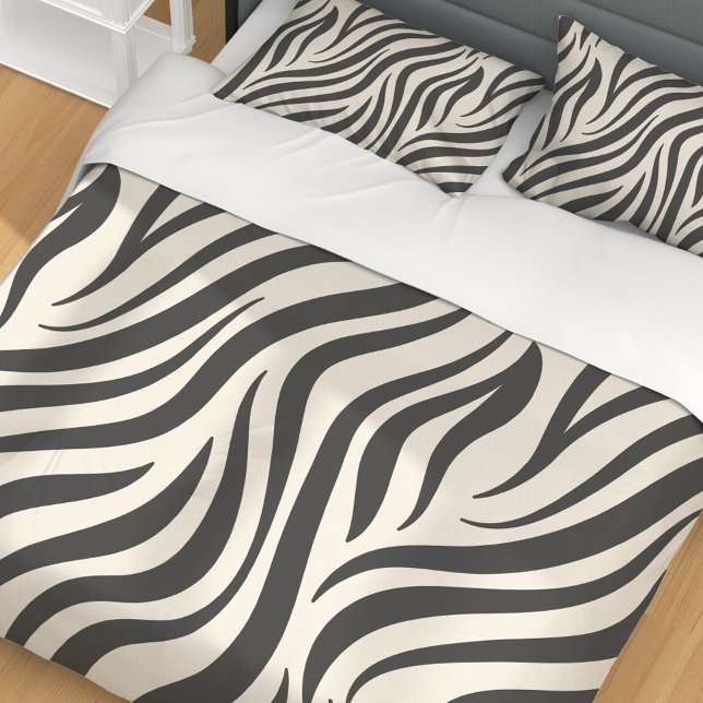 Zebra Print Duvet Cover (Creator Uploaded)