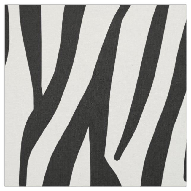 zebra print fabric (Swatch)