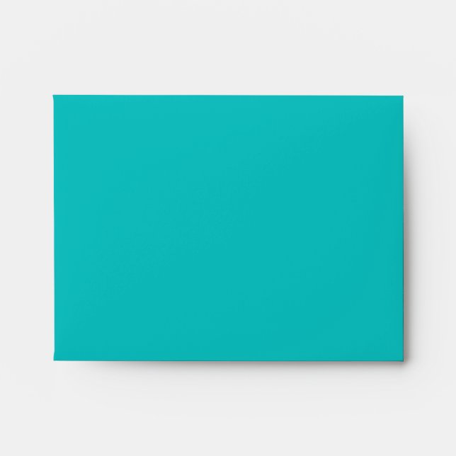 Zebra Print Invitation or Card Envelope (Front)