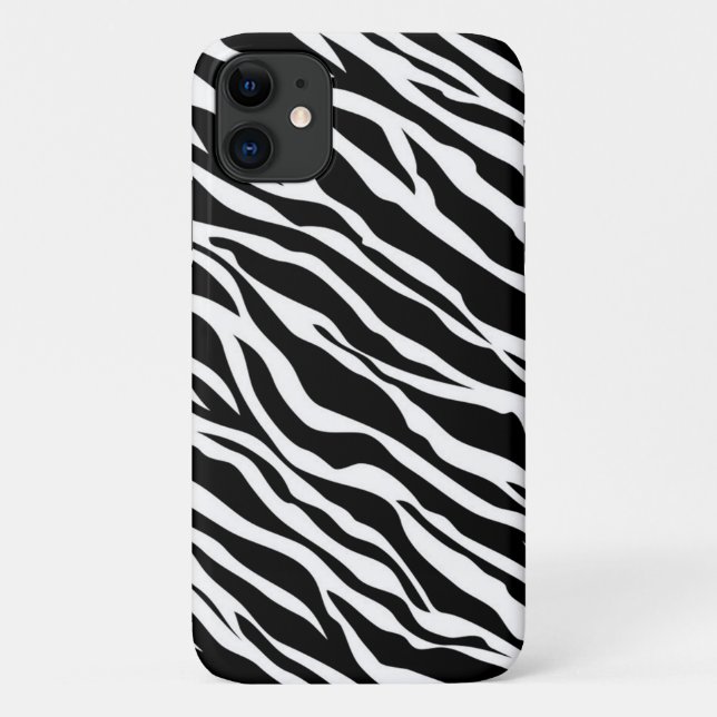 Zebra Print iPhone 5 Case (Back)
