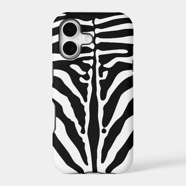 Zebra print iphone case (Back)