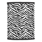 Zebra Print Lamp Shade (Back)