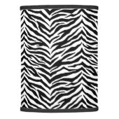 Zebra Print Lamp Shade (Front)