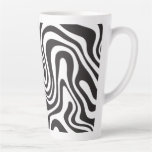 Zebra Print Latte Mug
