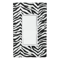 Zebra Print Light Plate