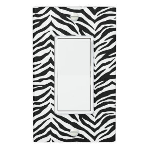 Zebra Print Light Plate
