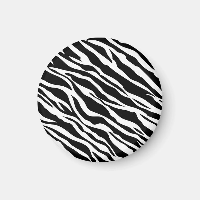 Zebra Print Magnet (Front)