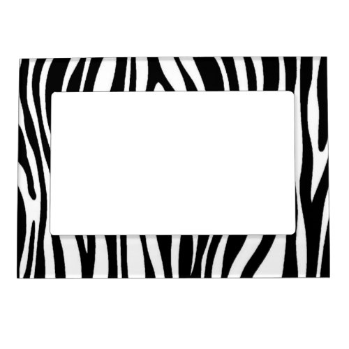 Zebra Print Magnetic Frame