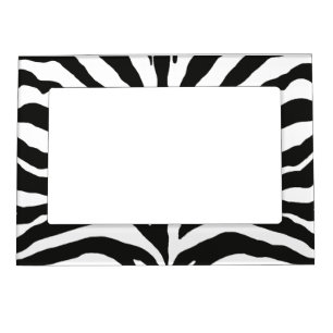 Zebra Print Magnetic Frame
