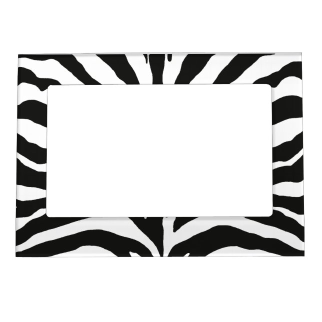 Zebra Print Magnetic Frame (Front)
