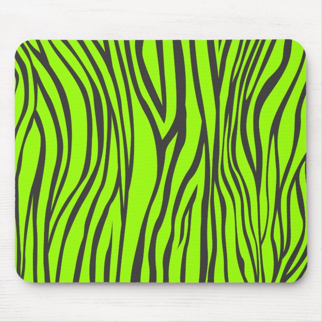 zebra print mouse pad (Front)
