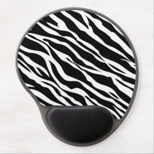 Zebra Print Mouse Pad