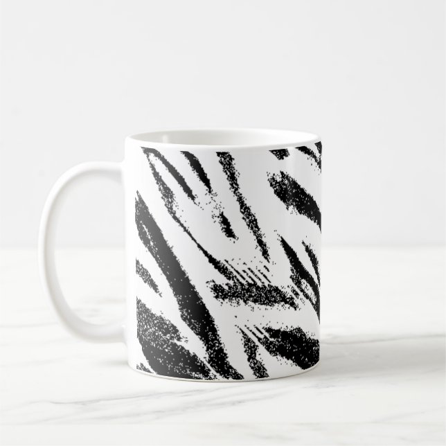 Zebra Print Mug (Left)