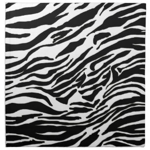 Zebra Print Napkins
